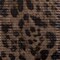 Brown-Black Famous Maker Cheetah Printed 3D Mesh Yoga Activewear Fabric By the Yard